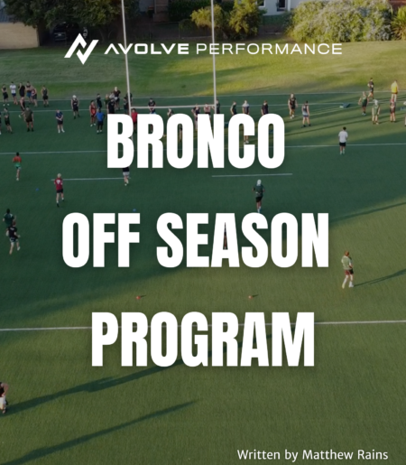 Bronco Off Season Program